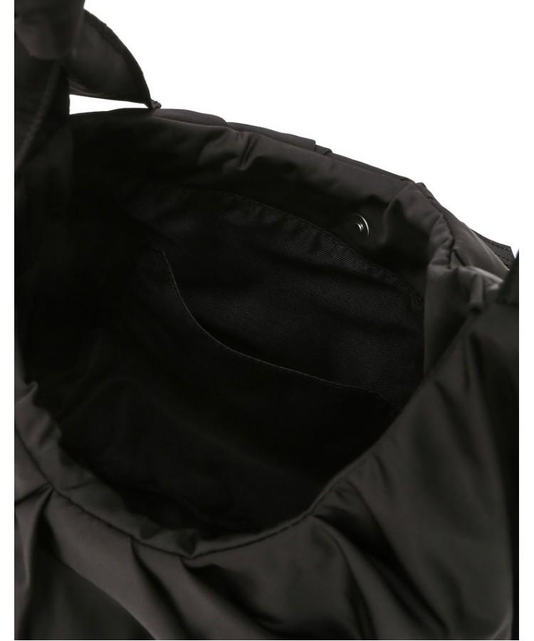 Athe Vanessabruno Black Drape Shoulder Bag Aaba6F980Bk