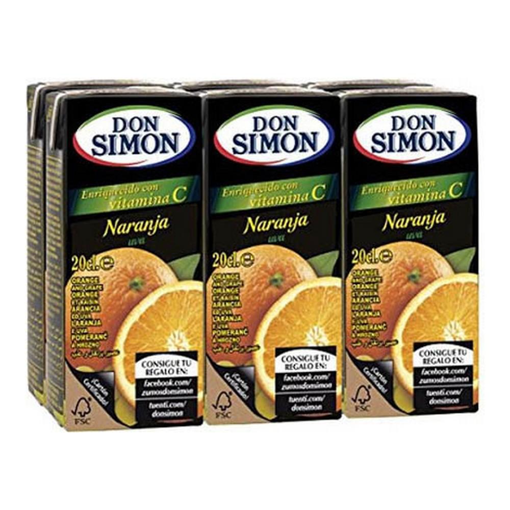 

Don Simon Orange Juice (6 x 200 ml) TU прозрачный