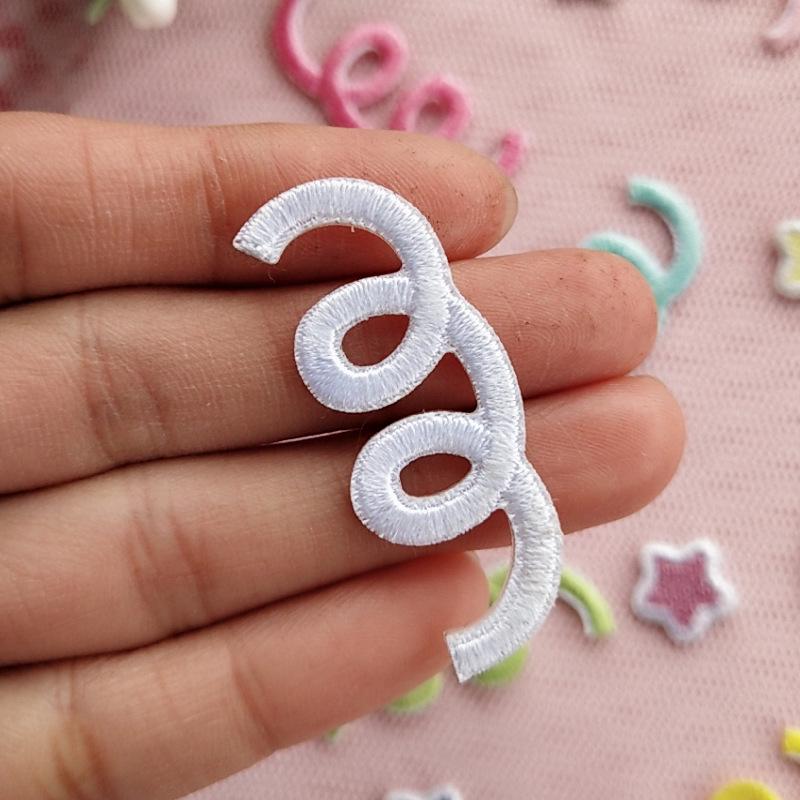 In Stock: Cute Mini Star Embroidery Patch for Clothing Decoration