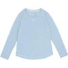 Nike Set in Sleeve T Shirt Women's Ice Blue DD0621-442