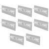 Shelf Support Holders Free-punching Removable Rack Pegs Plastic Wardrobe Partition Brackets Cabinet for Bathroom Bedroom