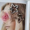 2pc Fashion European and American Leopard BB Hairpin Hair Side Clips for Girls Women Kids Childs Ladies Party Hair Accessories