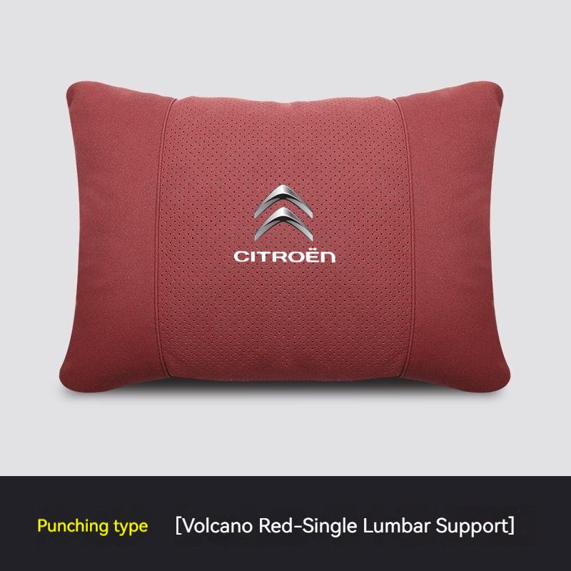 Car Headrest Cover Seat Head Rest Neck Pillow Protector For Citroen DS 3 C4 C3 C5 Aircross Berlingo Celysee Cactus Picasso Saxo
