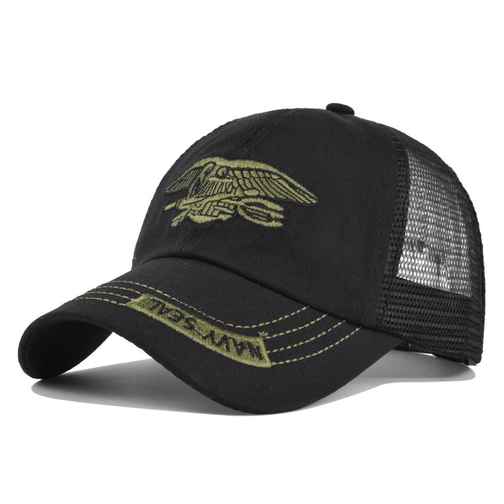 New Camouflage Mesh Baseball Cap For Men Women Breathable Adjustable Cotton Hip Hop Outdoor Casual Sun Protection Hat Snapback