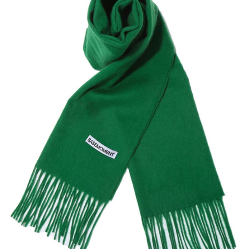 

BASEMOMENT 100% Шерстяной Шарф Зеленый Free