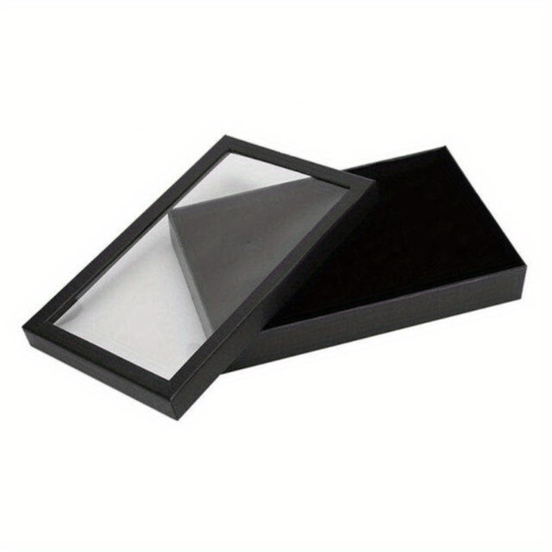 1pcs 100 Slots Ring Box Organizer Holder Jewelry Display Storage Collector Earring Showcase Ring Case Tray Gift