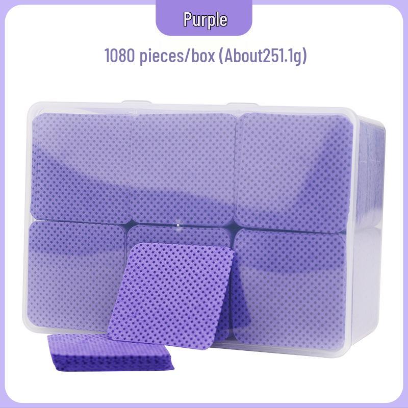 Lint-Free Nail Art and Eyelash Glue Cleaning Wipes