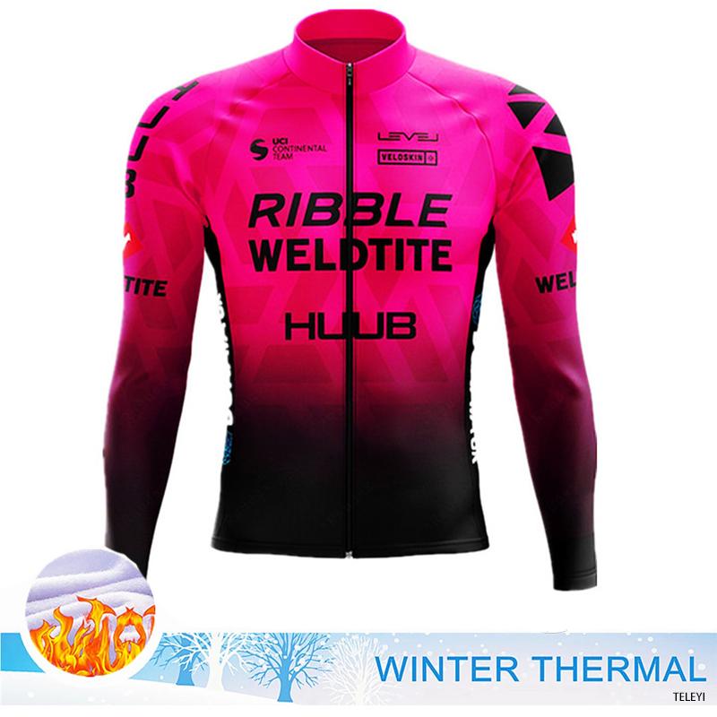 2026 Winter Warm Cycling Clothing Set  Team Winter Cycling Jersey Set Bicycle Sportwear Suit  Uniform Ciclismo Road Bike Clothing Bicicleta 06