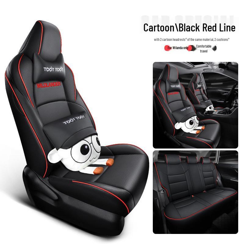 QQG Custom Leather Seat Cover for All-Season Full Coverage - Fits Toyota Venza