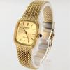 Used RADO Elegance 133.9003.2 QZ/SS Gold Dial Ladies Watch [QG-219]