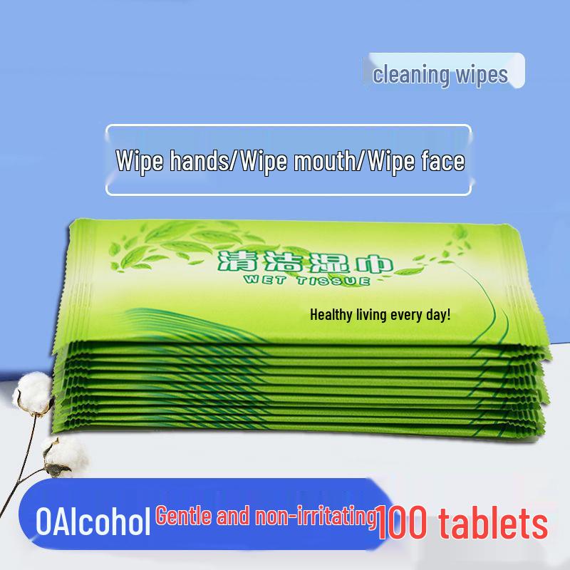 Individually Packaged Fragrant Wet Wipes: Portable, Disposable & Free Shipping!