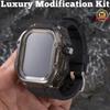 Nová sada úprav Sportovní silikonový řemínek pro Apple Watch Ultra2 49mm Průhledné pouzdro Correa pro IWatch 9 49mm Náramek Příslušenství