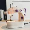 Double Thread Electric Sewing Machine 2-Speed Sewing Tool Portable Sewing Machine  Simple Sewing