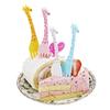 EW Giraffe Obstgabel Niedliches Kinder-Kunststoff-Geschirrset Kreatives Geschirr Dessertgabel 12er Set