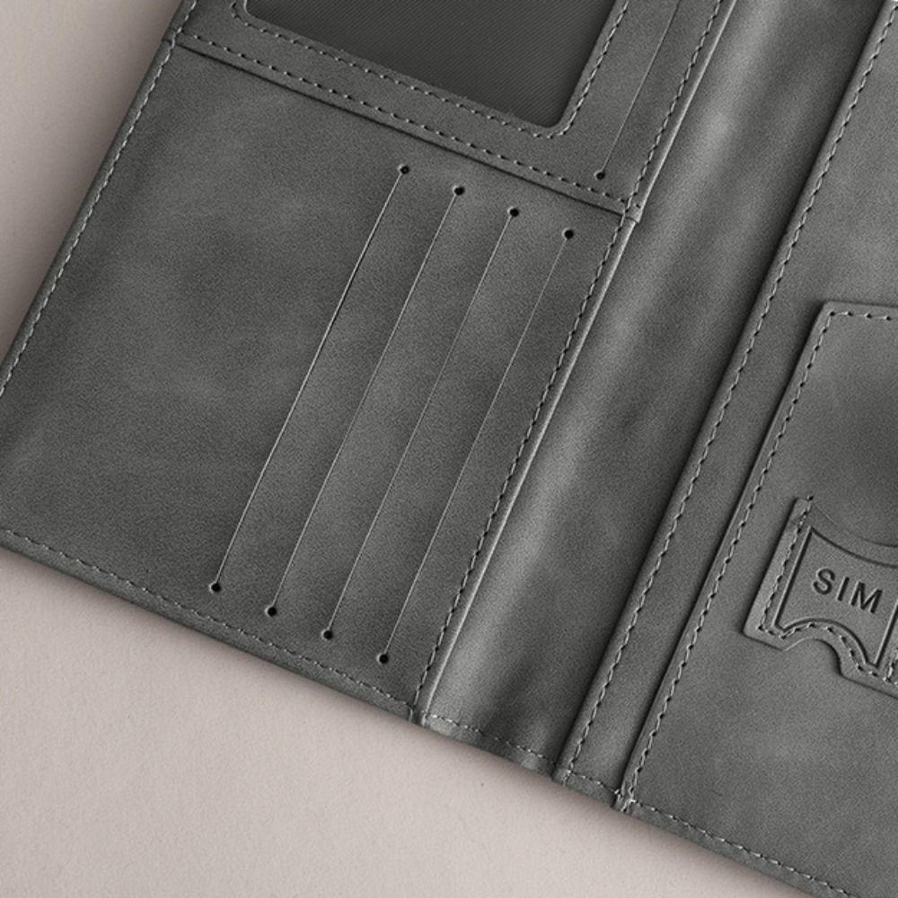 Passport Cover PU Passport Bag Card Holder Storage Card Bag Portable Passport Clip  Women