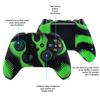 eXtremeRate PlayVital 3D Studded Xbox Series Controller Silicone Cover Skin with 6 Black Thumb Grip Soft Rubber Case Protector for Xbox Core Wireless