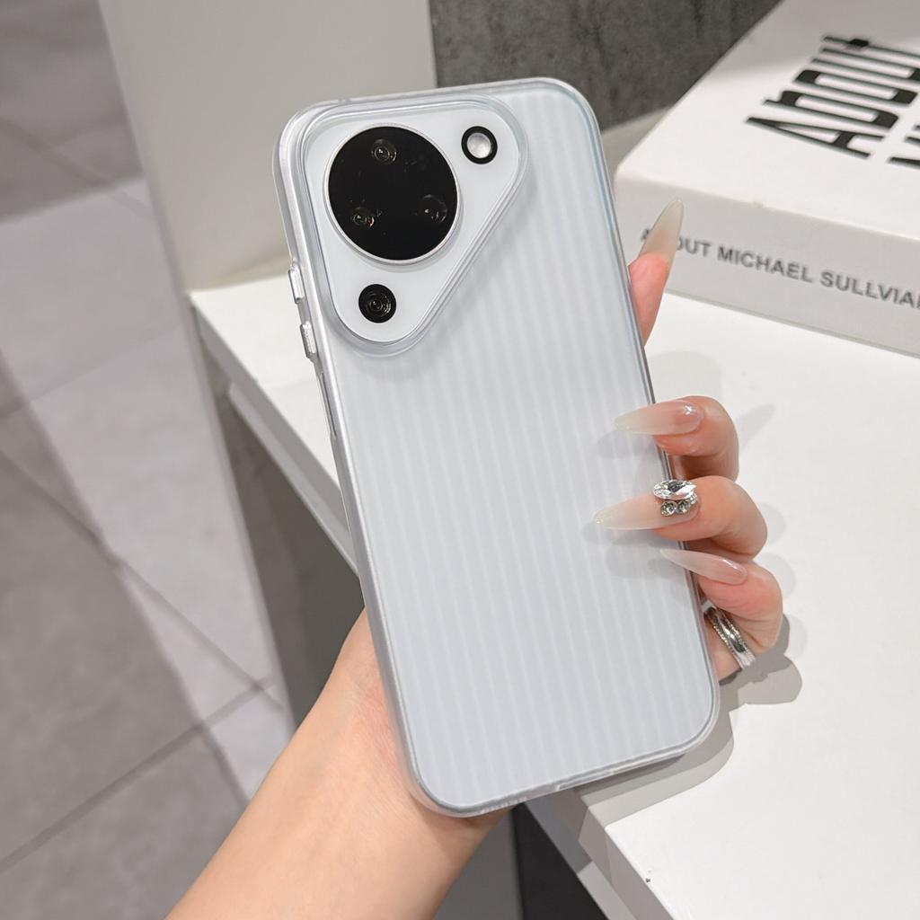 Suitable for Huawei Pura11ProMax Corrugated Ice Mist Magnetic Mobile Phone Case Mate11 Skin Stripe PC Hard Sheath