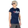 Top Gun Womens/Ladies Iceman Back Print Fitted T-Shirt