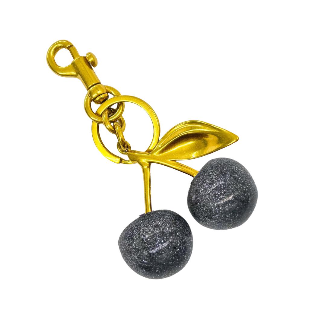 Beautiful Cherry Accessory Fashionable Keychain Key Ornament Cherry Keyrings Suitable for Parties and Casual Outfits