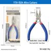 YTH-1500 Jewelry Pliers Set - 4.5" Mini Needle, Long, Bent Nose Tools for DIY Crafts