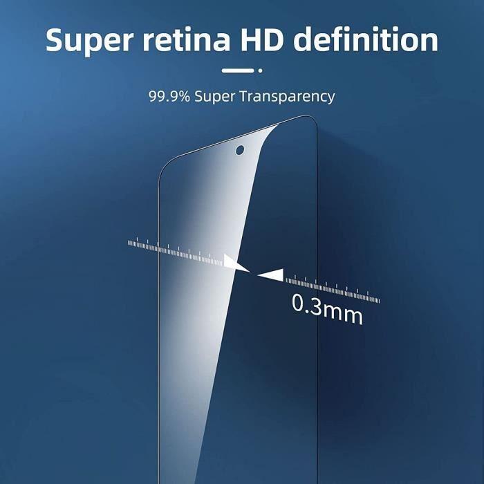 [3 pièces] Verre Trempé Transparent pour OPPO Reno 8 Pro 5G