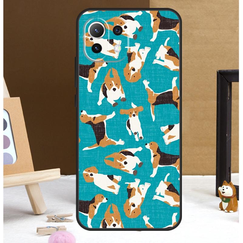 Beagle Puppy Dog Case For POCO M6 X3 X5 X6 Pro F3 F5 M5s Cover For Xiaomi 13T 12T 11T 14 Pro 12 13 Lite Case