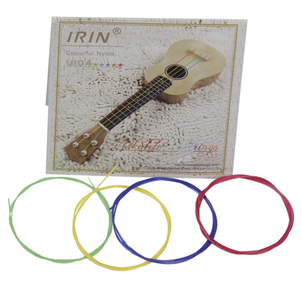 Nylon Ukulele Strings for Guitar Replacement Parts Multicolor