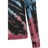 Sweat-shirt À Capuche - Urban Classics - Tie Dye Multicolore - 100% Coton - Manches Longues - Femme