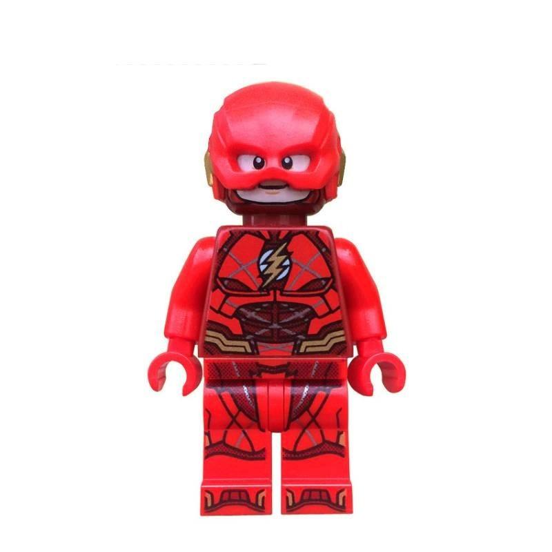 Comics Flash The Building Blocks Toys Popular Cool Fashion Character Animated