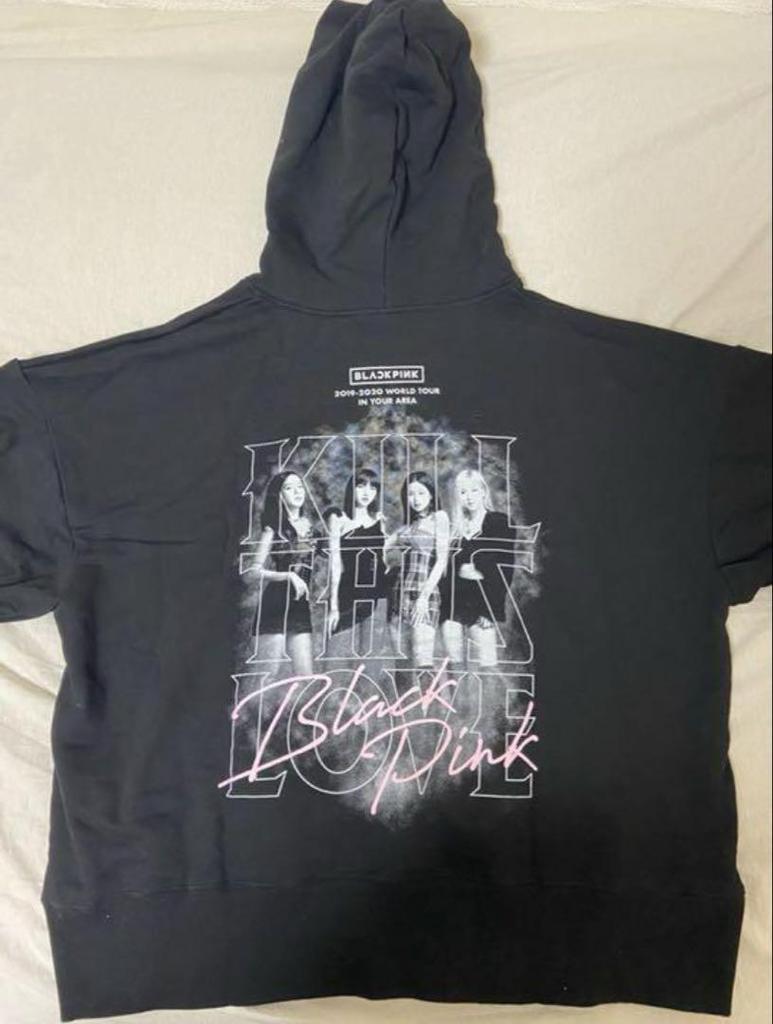 [USED] BLACKPINK hooded sweatshirt, size M