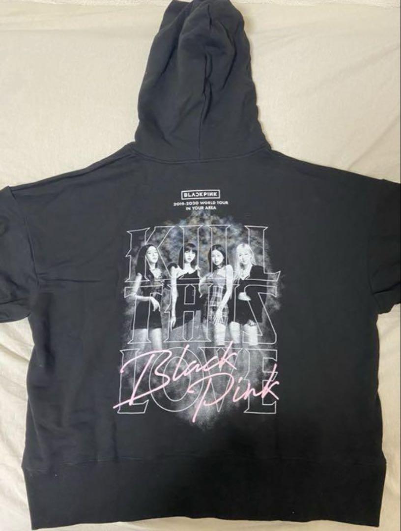 

[USED] BLACKPINK hooded sweatshirt, size M