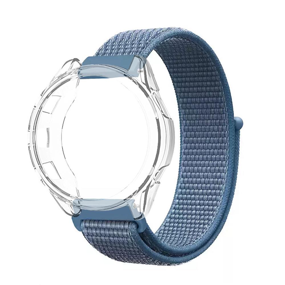 Nylon Strap + Case for Garmin Forerunner 165 265 265s 965 245 745 Ultra Light Fast Drying Watch Band Protector Case Soft Cover