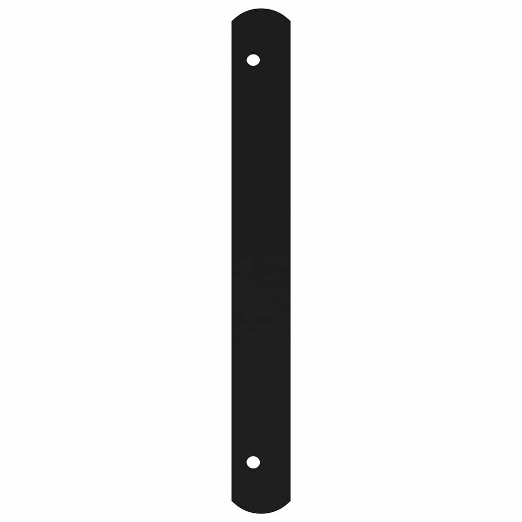 Window Security Grille with 2 Horizontal Bars 3 pcs 93 174 cm