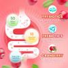 60 Women Probiotic Gummies, Probiotics for Women, Cranberry Flavour, 5 Billion CFU for Intimate and Digestive Health