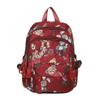 Student Schoolbag Female Bear Print Backpack Graffiti Junior High School Student Small Backpack