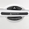 Autocollants Bandes de Protection Anti-Rayures Collision Poignée de Porte de Voiture Pour Lancer Colt Outlander Pajero Galant Space Star TX1