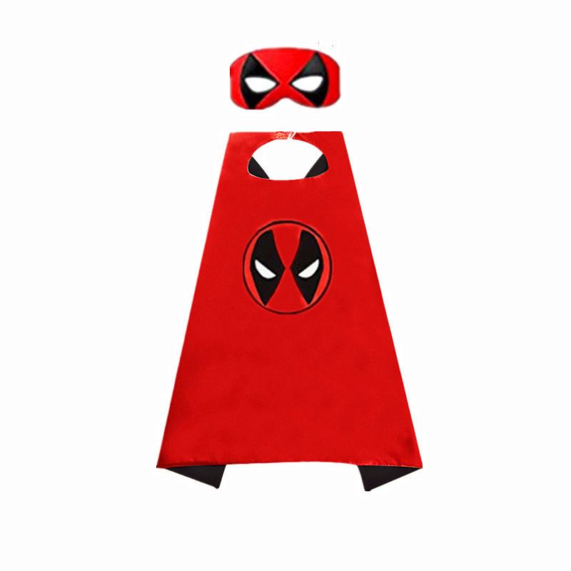 Kids' Superhero Cape & Mask Set for Halloween