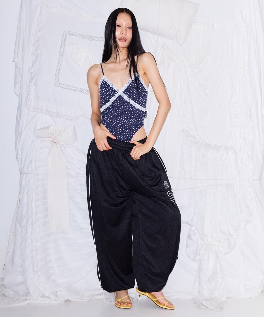 Miseutelieoseuhotel Patch Mesh Pants [Black]