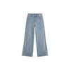 Deesha Girls' & Teens' Washed Denim Wide-Leg Pants