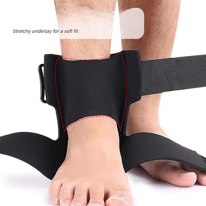 Sports Ankle Brace Outdoor Cycling Sports Basketball Badminton Fixed Support Protector Pressurized Strap Foot Brace