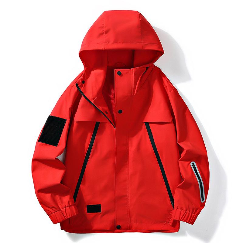 High-quality Windproof and Water-repellent Sports Jackets, Spring and Autumn Trendy Brand Three-proof Jackets, Same-style Tops for Men and Women