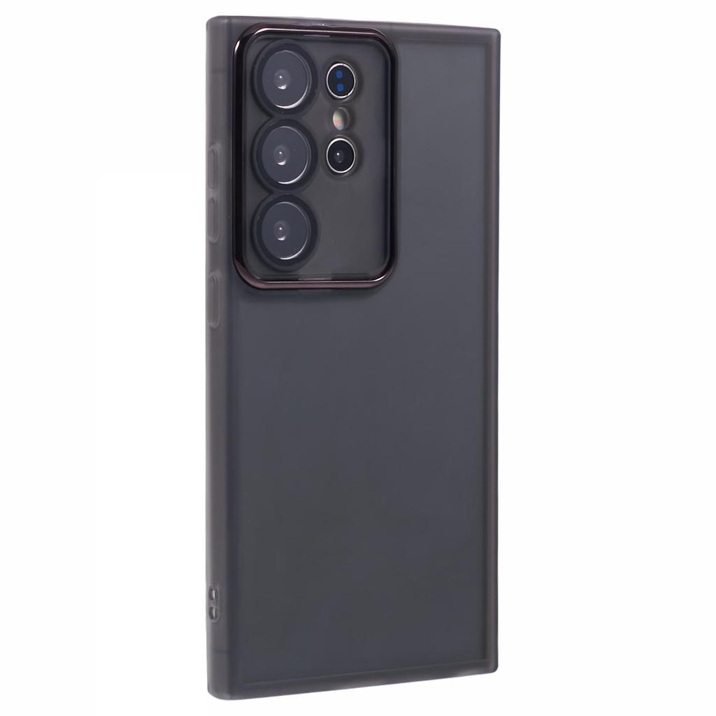 DKSM Series For Samsung Galaxy S23 Ultra Case Electroplated Camera Frame TPU Phone Cover