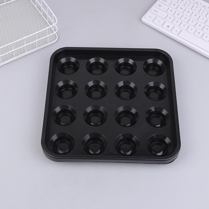 16/22 Grids Billiards Tray Portable Billiard Balls Tray For Pool Halls For Billiards Parlor Billiard Ball Storage Organizer