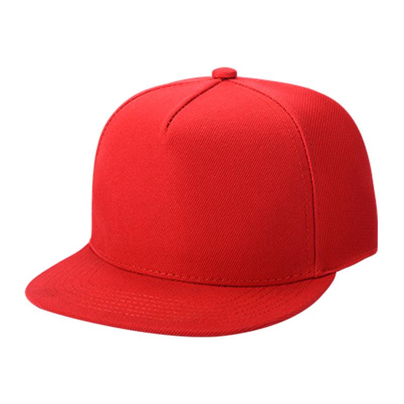 Hat Custom Printed Plain BMen Women Embroidered Logo Hiphop Snapback Dad Hat 54-60CM красный