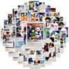 50Pcs/Set Shōnen Manga Series 02 Mixed Magazine Mini Poster Stickers DIY Fashion Mixed Waterproof Doodle Decals Stickers