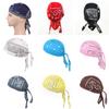 Men Women Fashion Durag Cotton Printing Multicolor Hat Biker Outdoor Sports Bandana Head Wrap