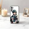 l-lzuku Boy Hero D-Deku M-Midoriya-ES Phone Case For Samsung S25,S24,S21,S22,S23,S30,Ultra,S20,Plus,Fe,Lite,Note,10,Black Cover