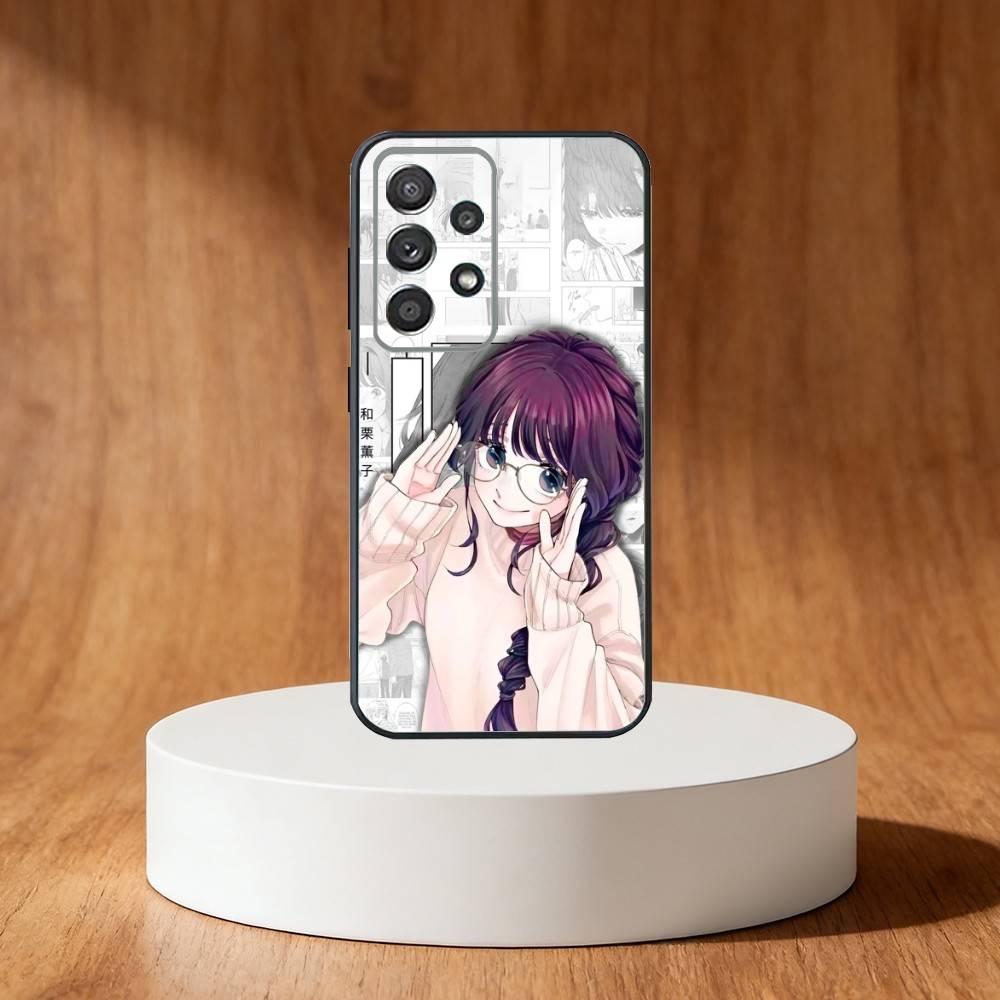 ANIME Kaoruko W-Waguri Phone Case For Samsung S25,S24,S21,S22,S23,S30,Ultra,S20,Plus,Fe,Note,10,9,5G Black Cover