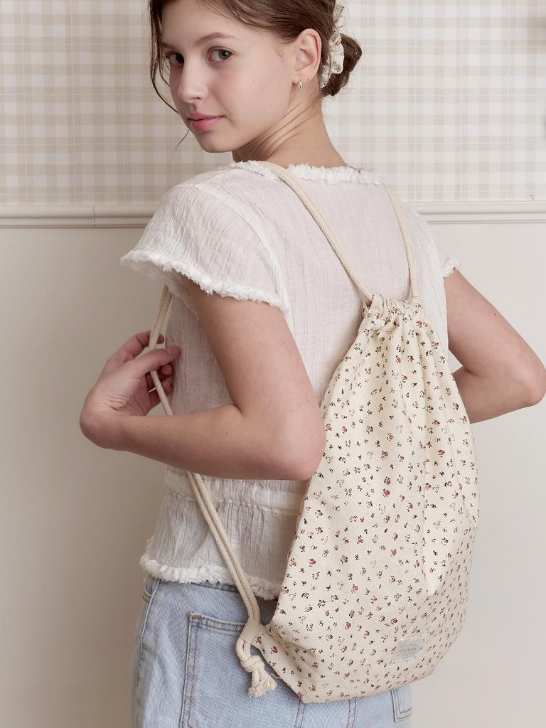 Engbrox Bubbly Floral Gym Sack_3 Colors
