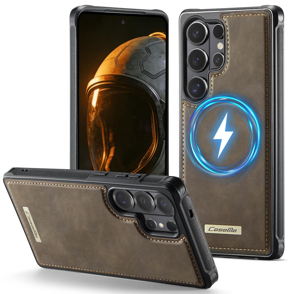Luxus Business Magnetische Lederhülle für Samsung Galaxy S26 Ultra S25 FE S24 Plus S23 S22 A17 A07 A57 A37 A16 A26 A36 Cover